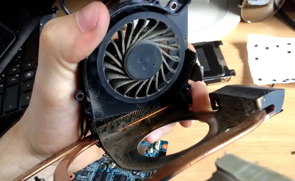 Чистка ноутбука HP от пыли в Софрино | Замена термопасты