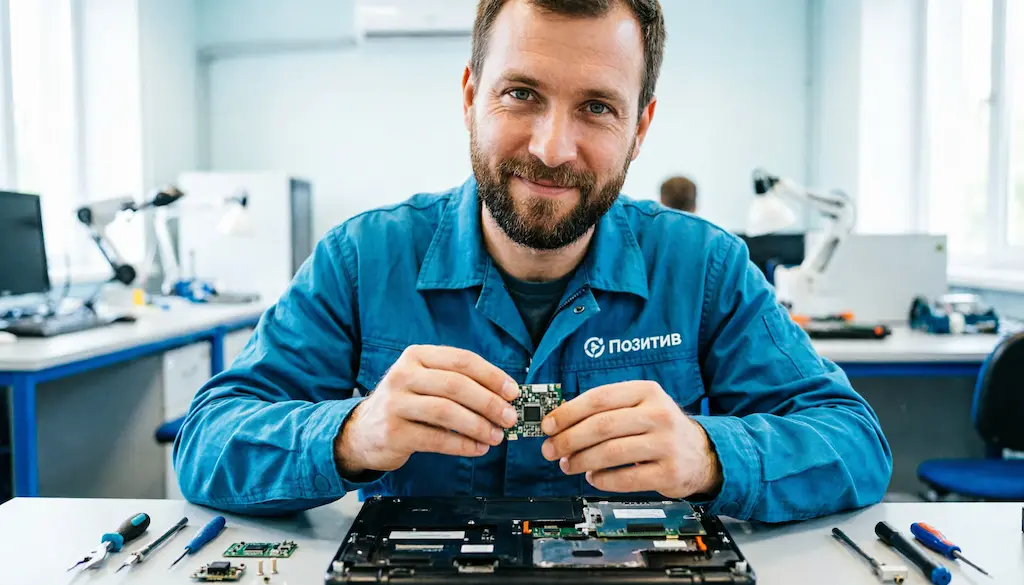 нестандартные работы по ремонту ноутбука в Софрино