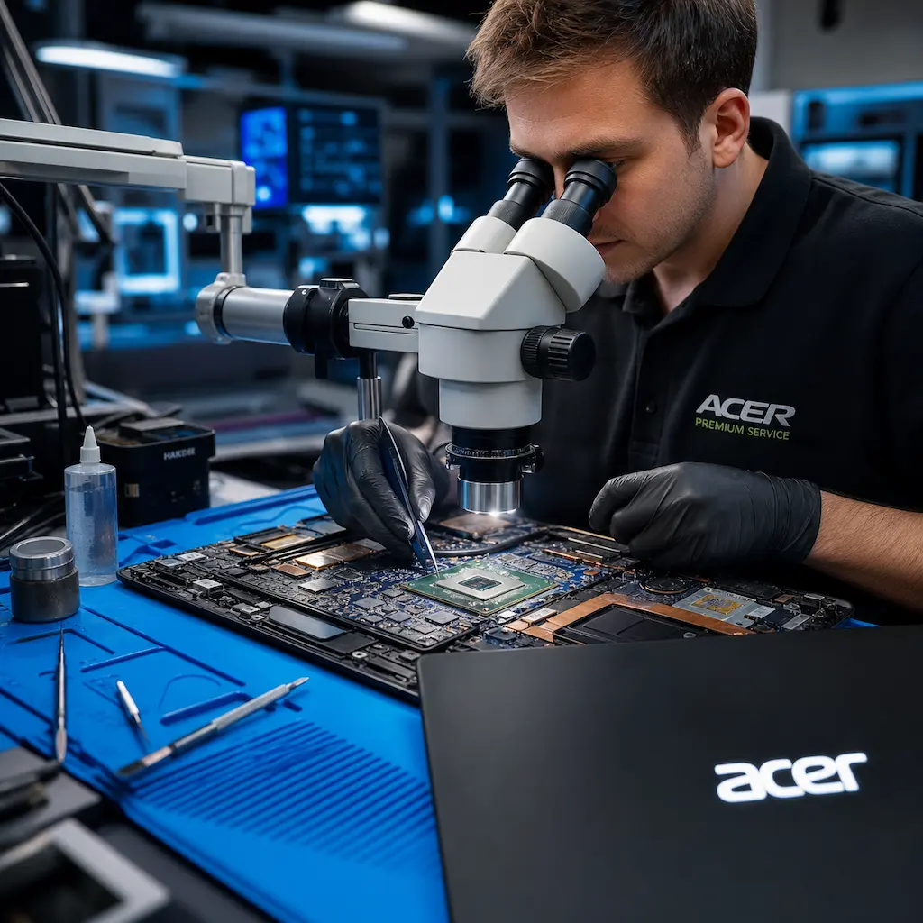 Замена видеокарты ноутбука Acer в Софрино