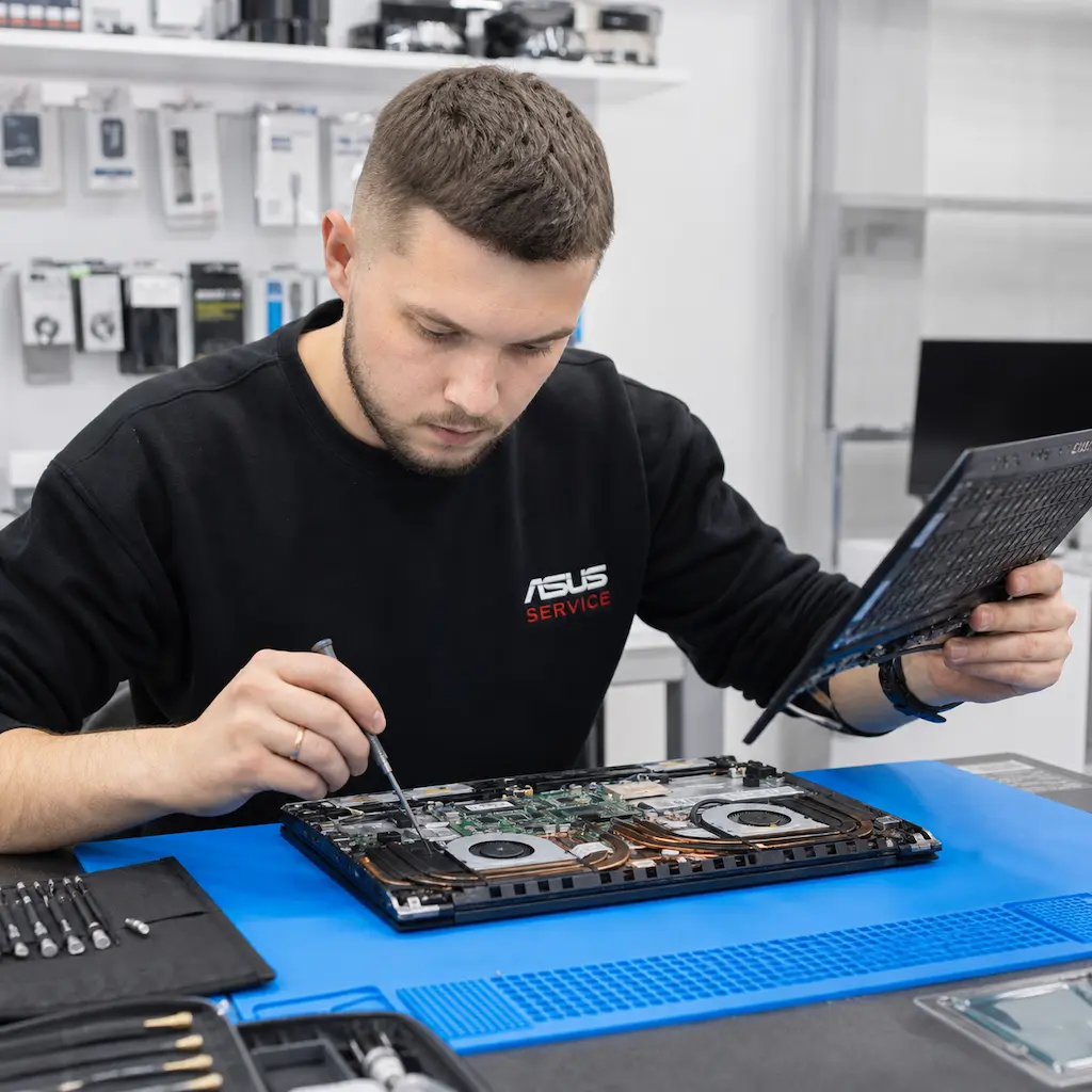заменить клавиатуру на ноутбуке Asus в Софрино