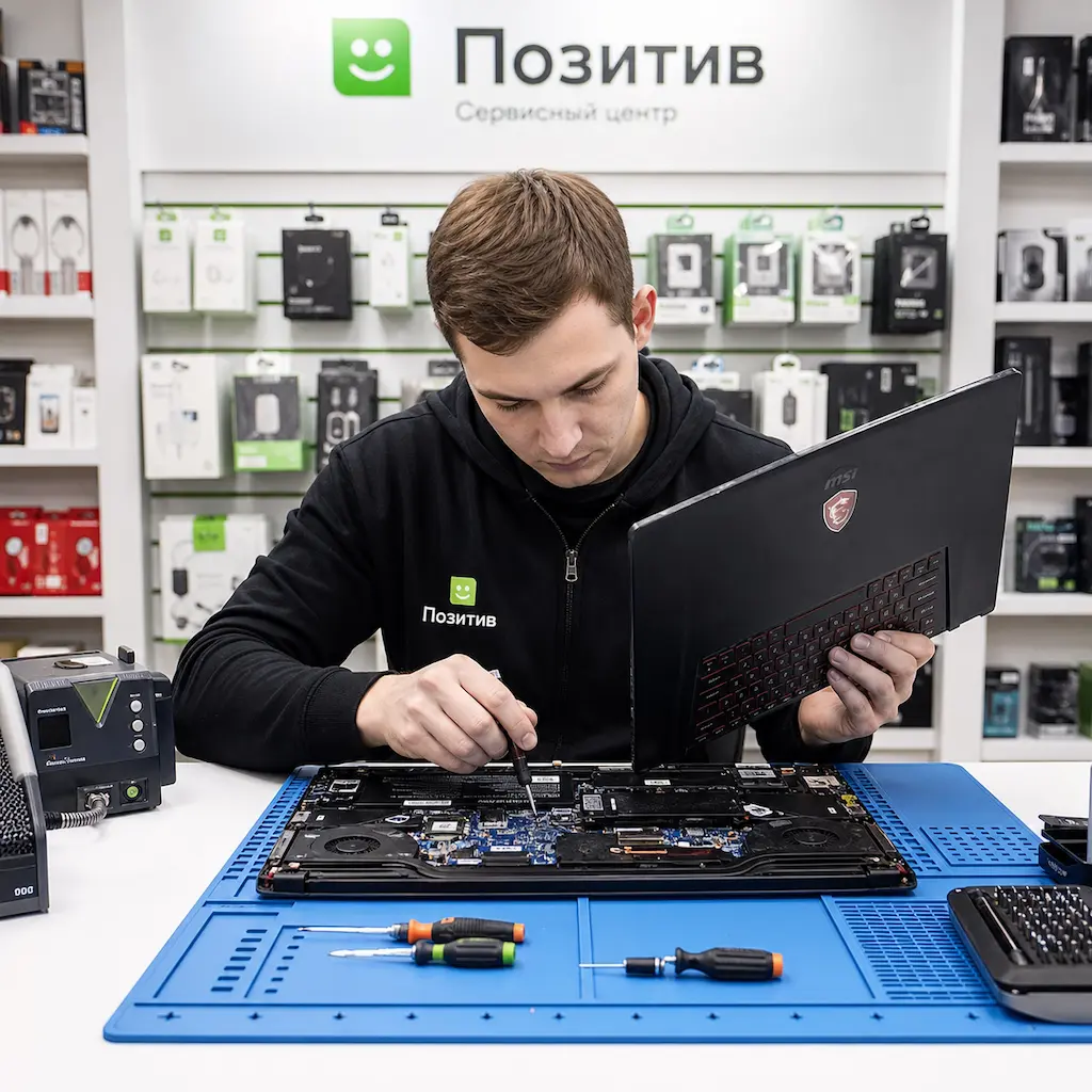заменить клавиатуру на ноутбуке MSI в Софрино