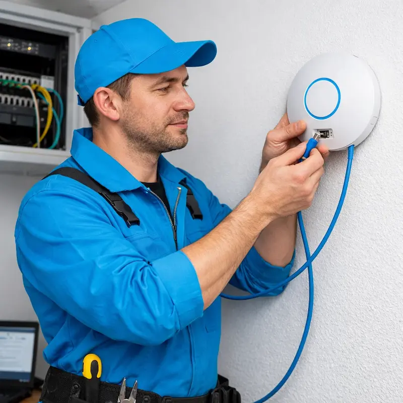 Подключение точки доступа в Софрино