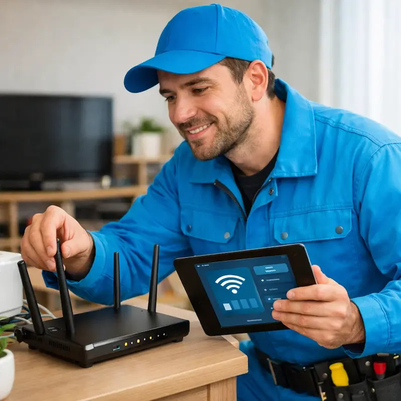 Настройка Wi-Fi для квартиры, дома и офиса в Софрино