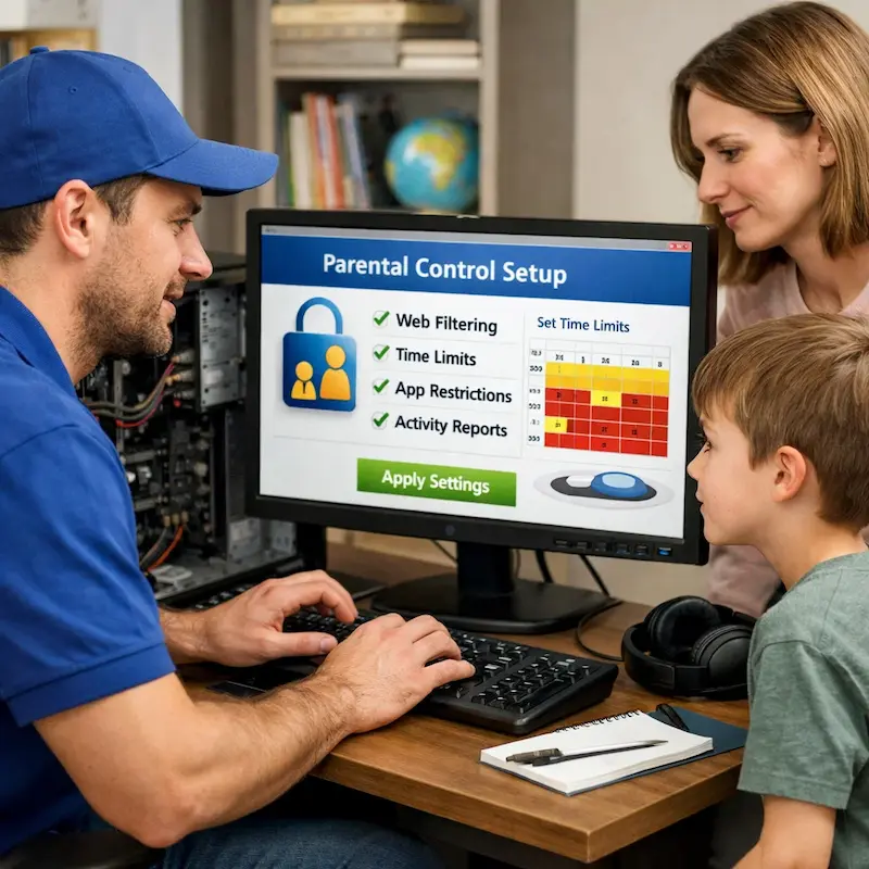 установка родительского контроля в Софрино