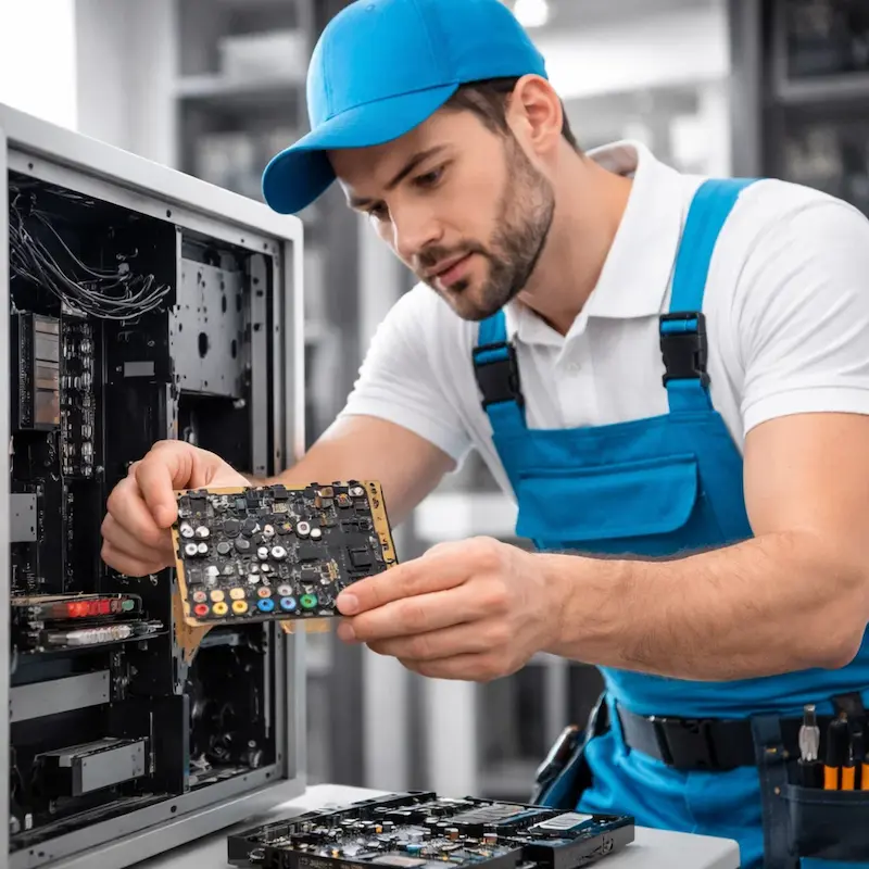 Замена звуковой карты на компьютере в Софрино