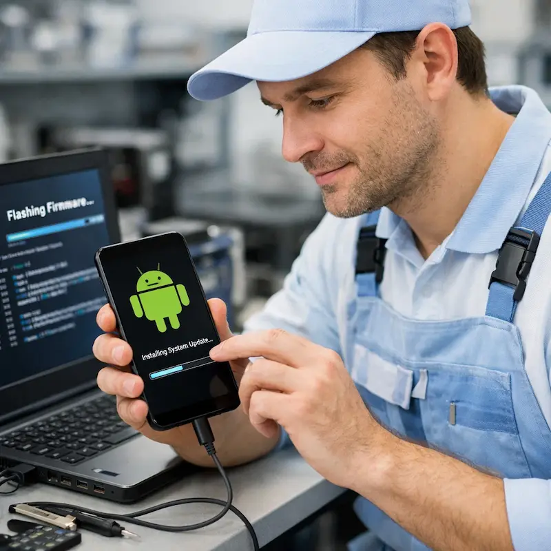 Перепрошить телефон в Софрино