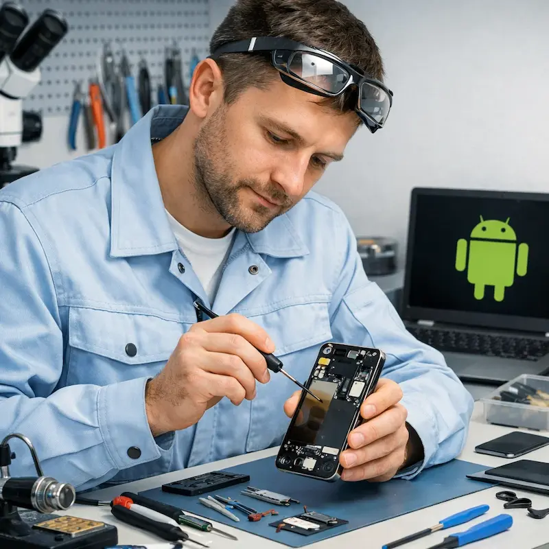 Ремонт андроид планшетов и смартфонов в Софрино
